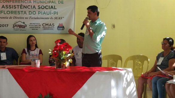 Prefeito Milton Rodrigues participa da Conferência Municipal de Assistência Social