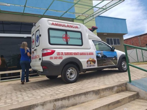 Nova ambulância reforça serviços de saúde em Nova Santa Rita do Piauí 