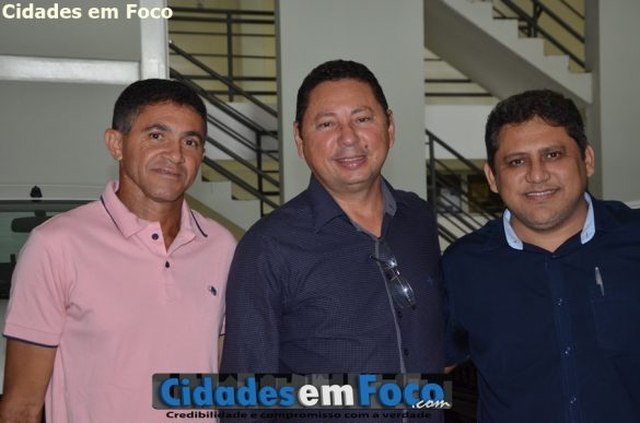 Prefeito Antônio Chico, prefeito Zitim e prefeito Gilson Castro em Teresina!