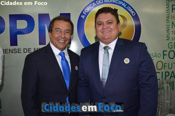 Presidente Jonas Moura e vice Tairo Mesquita 