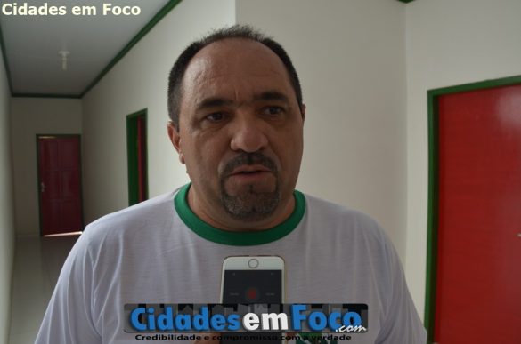 Secretário de Meio Ambiente, Gerson de Miranda Rodrigues, o Nen