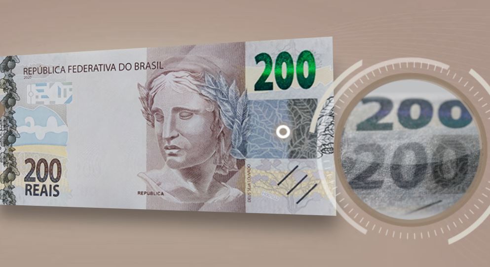 Dinheiro na mão: há menos notas de R$ 200 circulando do que de R$ 1