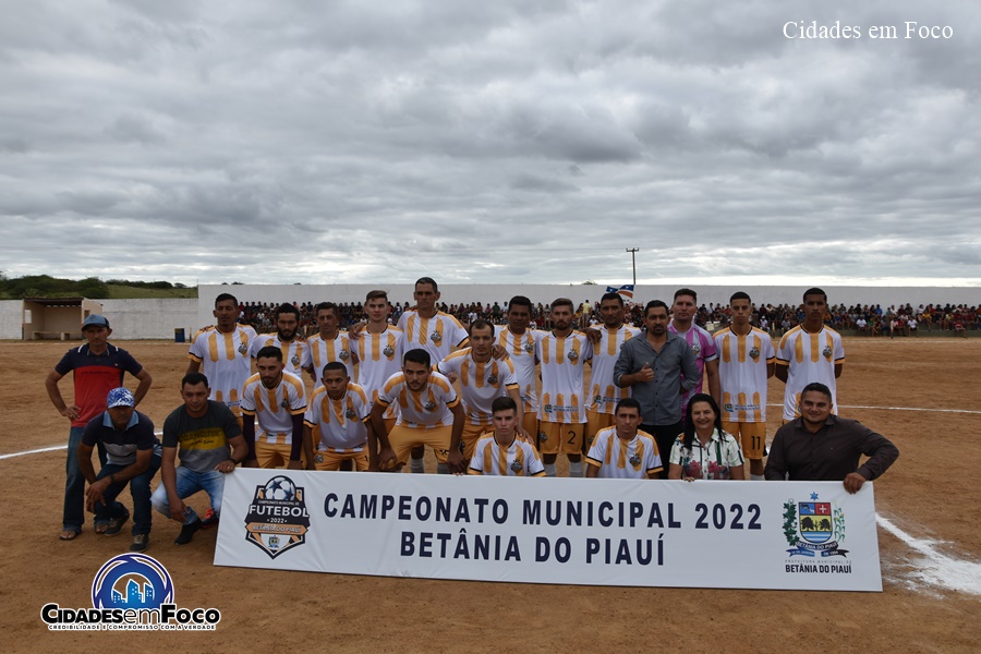 Campeonato Municipal da cidade de Betânia do Piauí deu inicio