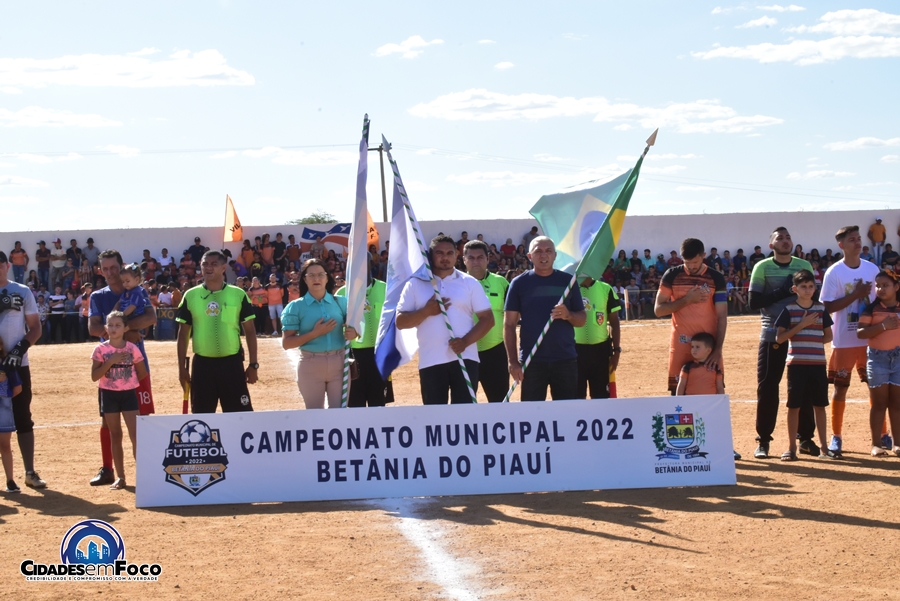 Campeonato Municipal da cidade de Betânia do Piauí deu inicio