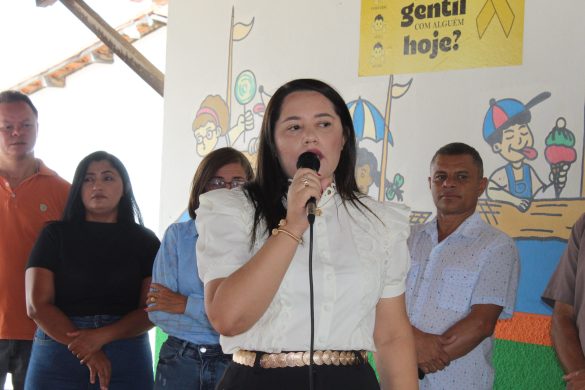 Primeira-dama e secretária de Finanças, Nayana Torres - Foto: Cidades em Foco 